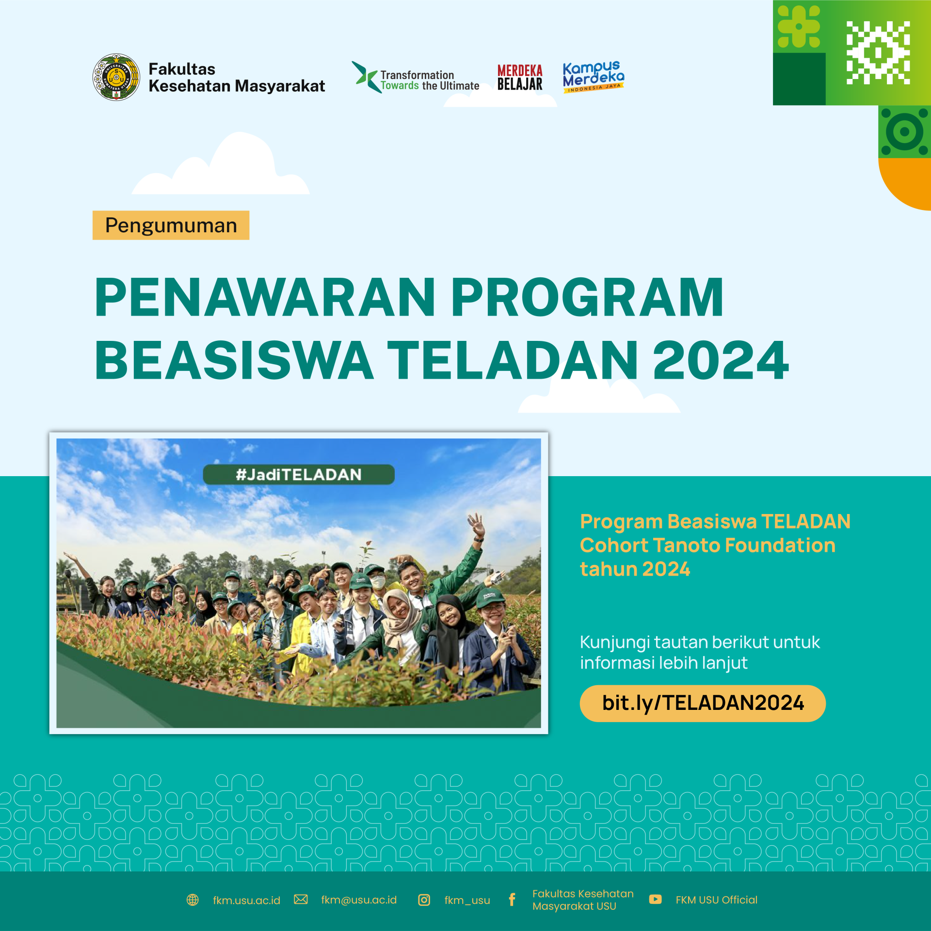 Penawaran Program Beasiswa Teladan 2024