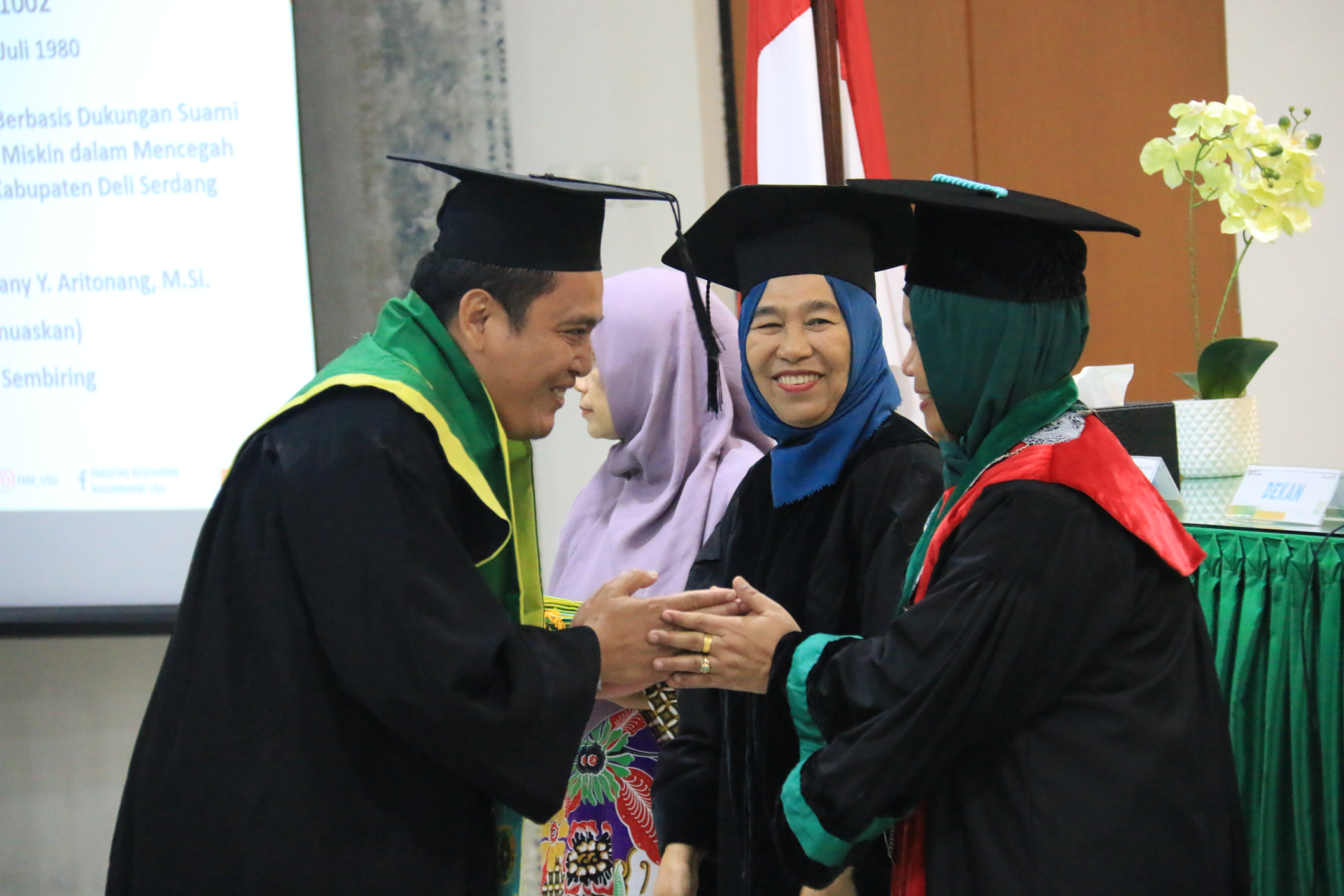 Graduation Ceremony for FKM USU Graduates, Period IV, Academic Year 2022/2023