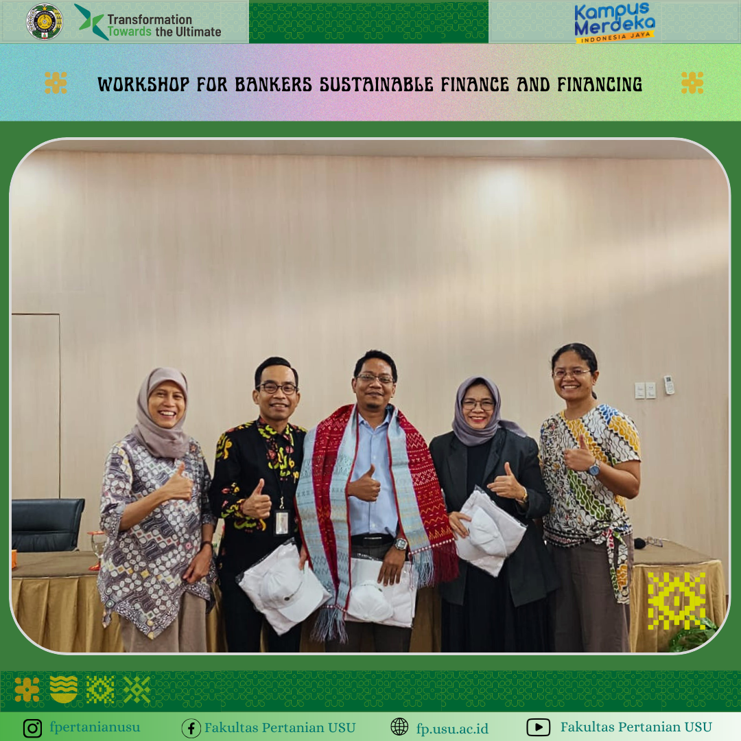 Workshop for Banker Sustainable Finance and Financing
