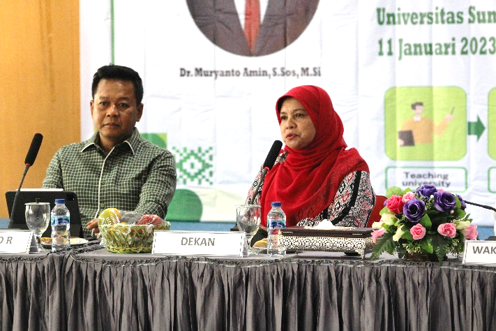 REKTOR MENYAPA FMIPA DIAWAL TAHUN 2023