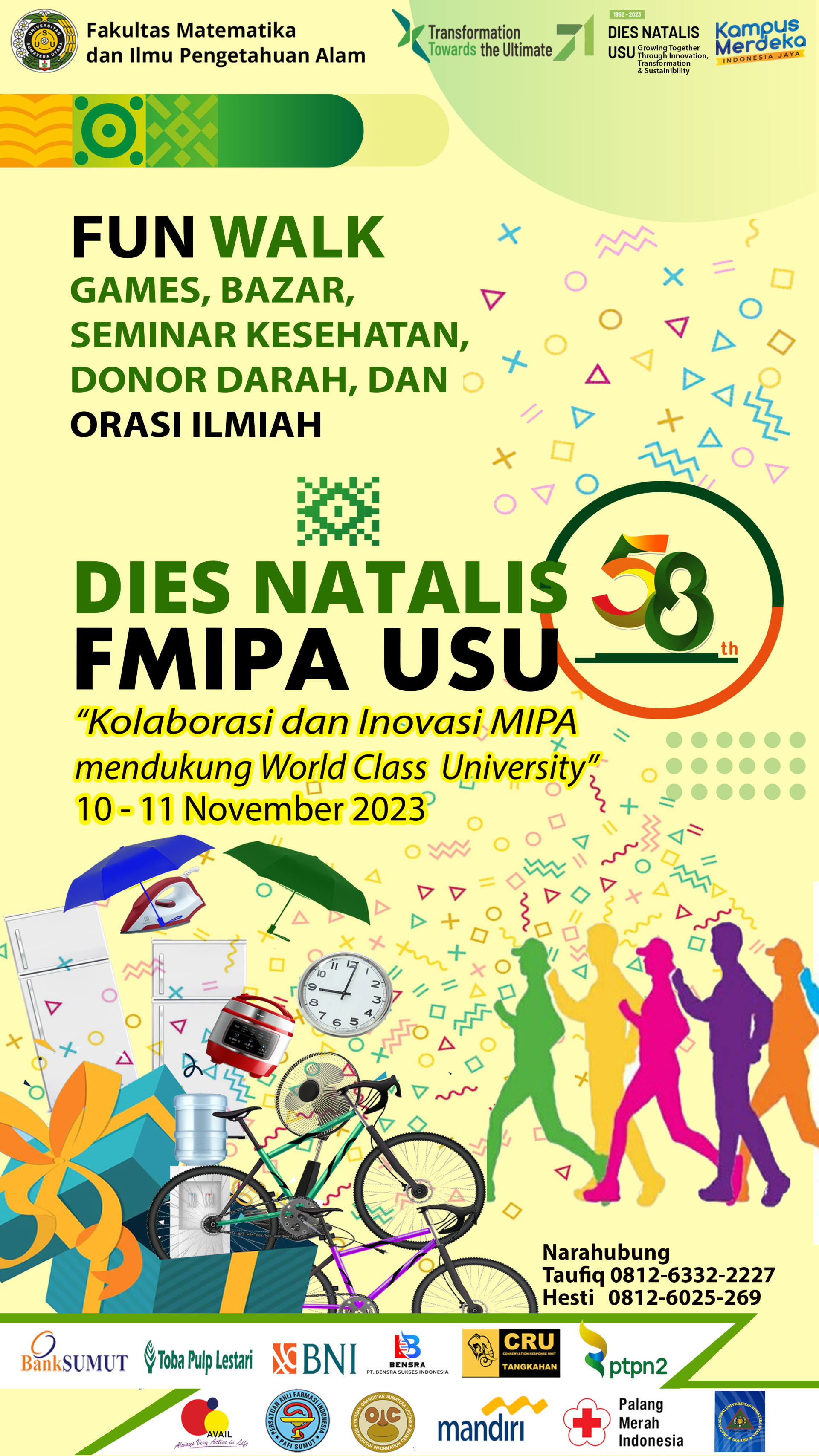 Dies Natalis Fmipa Ke-58 | Fakultas Matematika Dan Ilmu Pengetahuan ...
