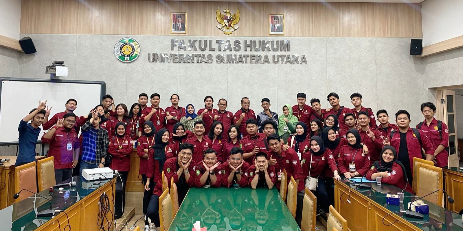 Kunjungan Himpunan Mahasiswa Hukum Pidana (HIMADANA) FH UIR