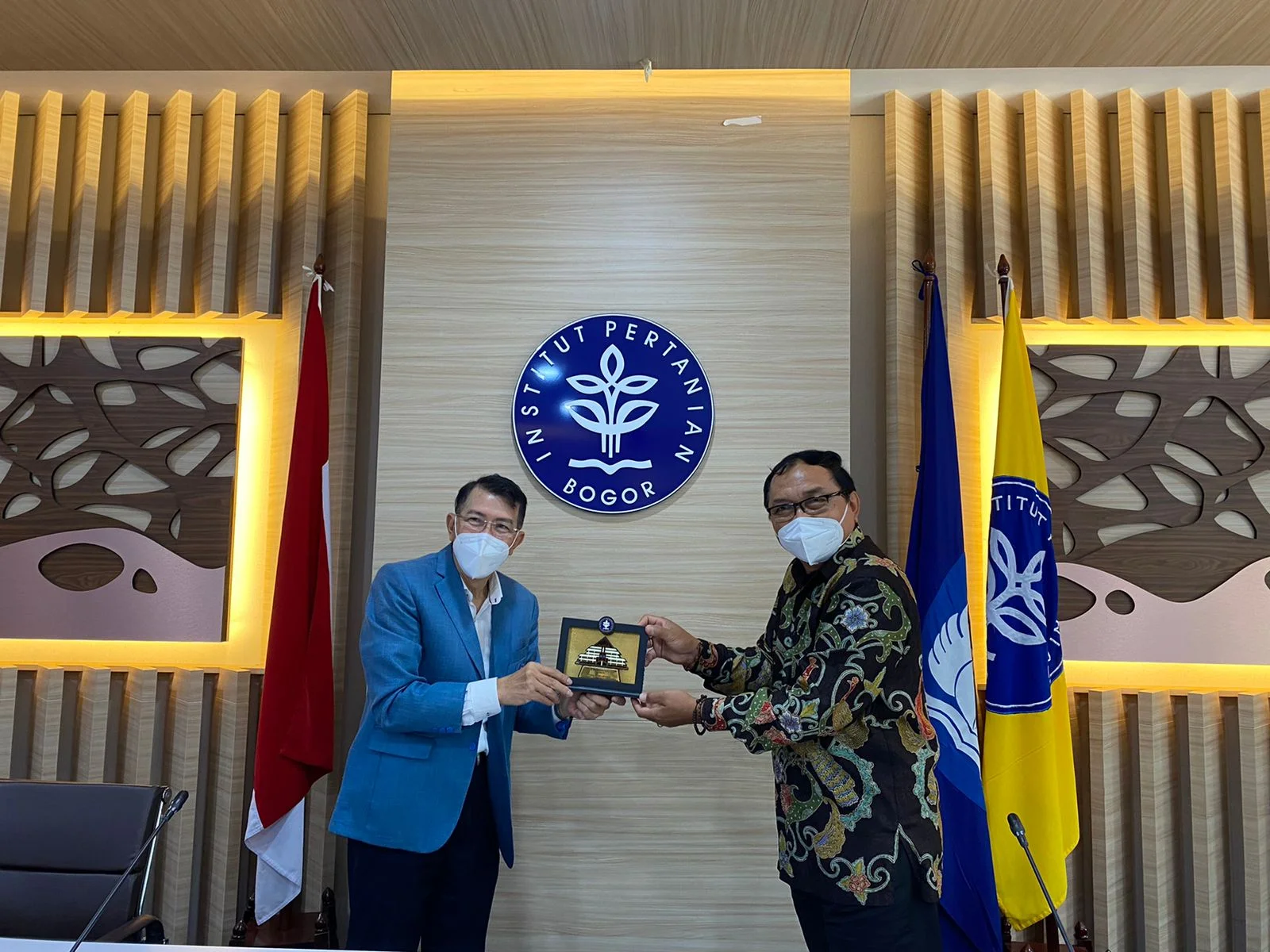 USU Academic Senate Visits IPB Academic Senate to Discuss MBKM and Academic Policies