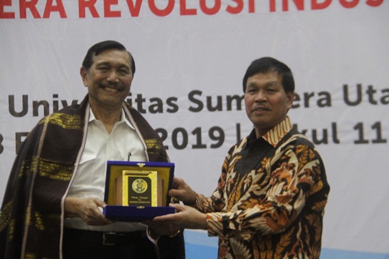 Luhut Panjaitan Delivered Public Lecture