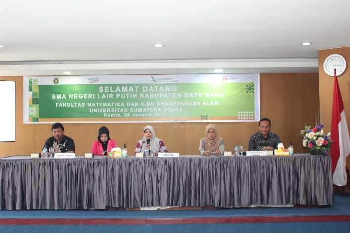 STUDY TOUR SMA NEGERI 1 AIR PUTIH BATU BARA KE FMIPA USU
