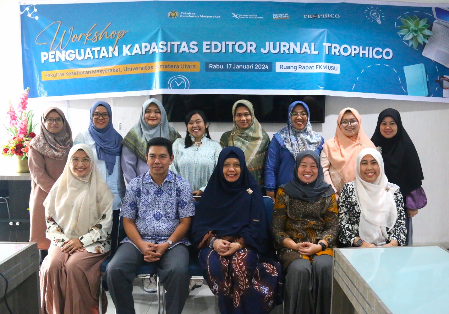 Workshop Penguatan Kapasitas Editor Jurnal “Trophico”