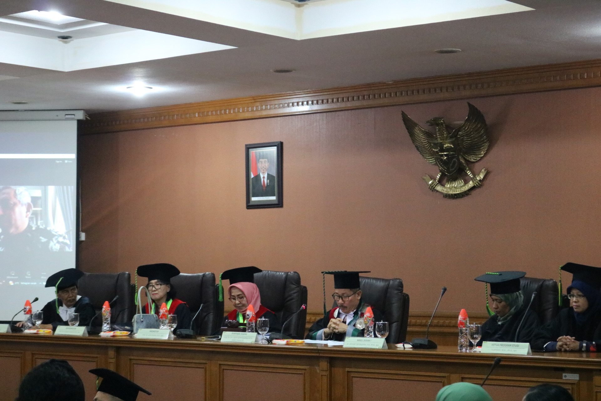 Doctoral Promotion Examination (Public Session) at the Doctoral Program in Pharmaceutical Science, Faculty of Pharmacy, Universitas Sumatera Utara
