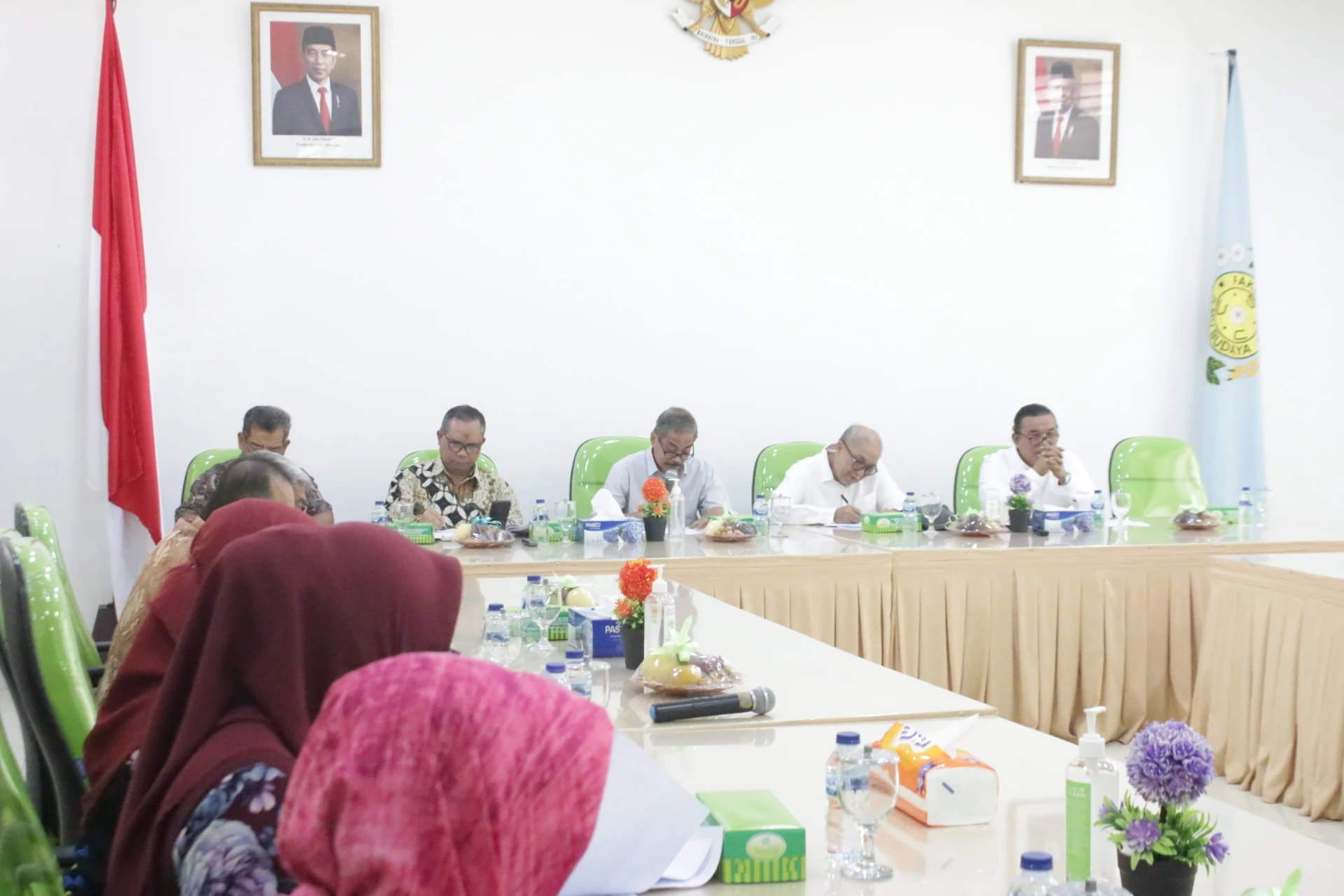 Visitation of Third Commission of the Board of Trustees (MWA) of the Universitas Sumatra Utara (USU) to the Faculty of Cultural Sciences (FIB) USU