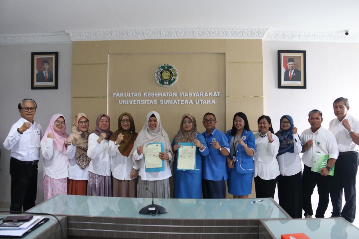 Universitas Efarina Jalin Kerja Sama dengan FKM USU