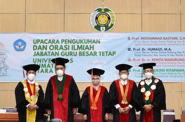 Pengukuhan Guru Besar dari Teknik Kimia