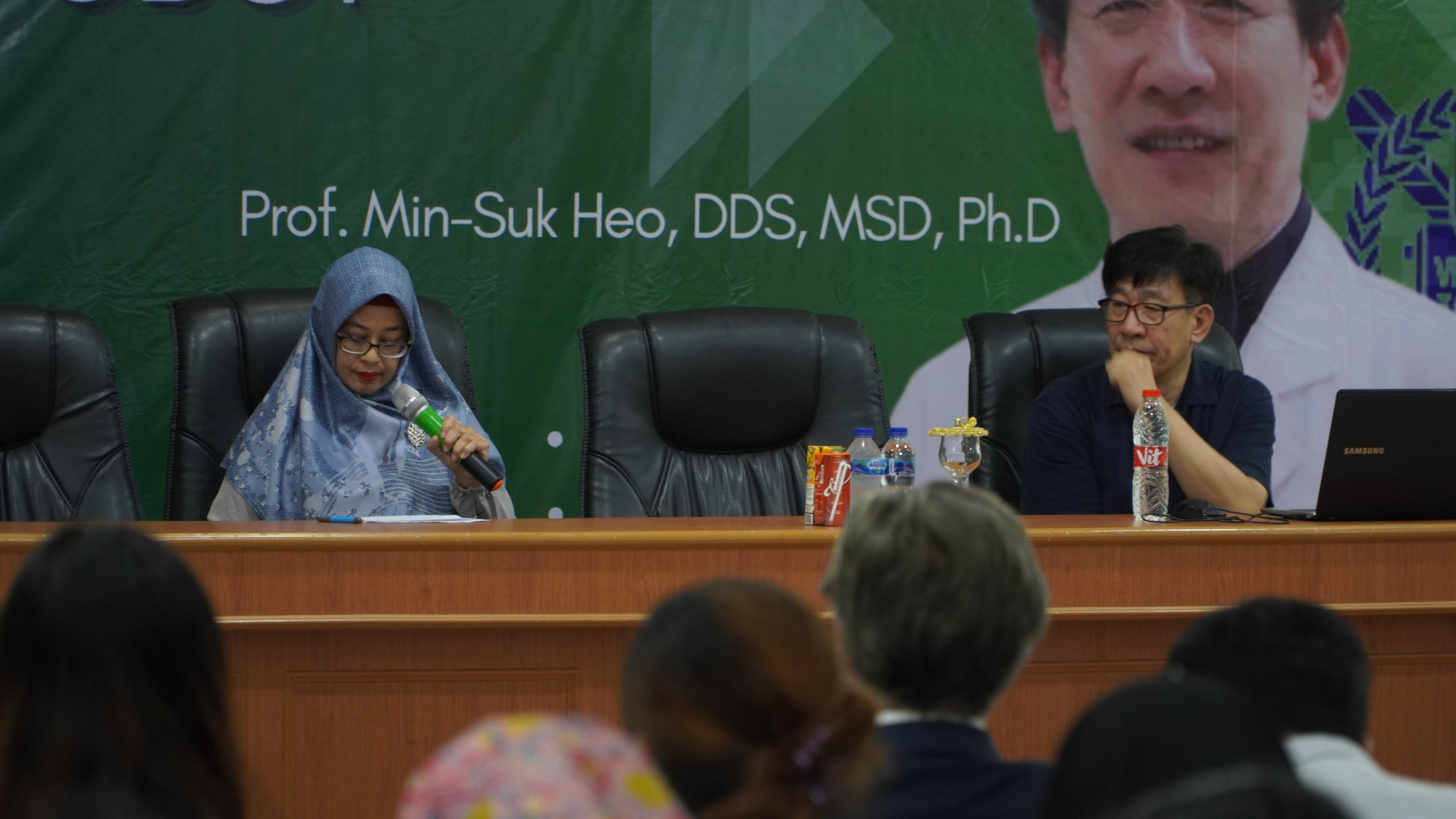 Prof. Min-Suk Heo, DDS, MSD, Ph.D, Professor in Oral and Maxillofacial Radiology from South Korea Visits FKG USU