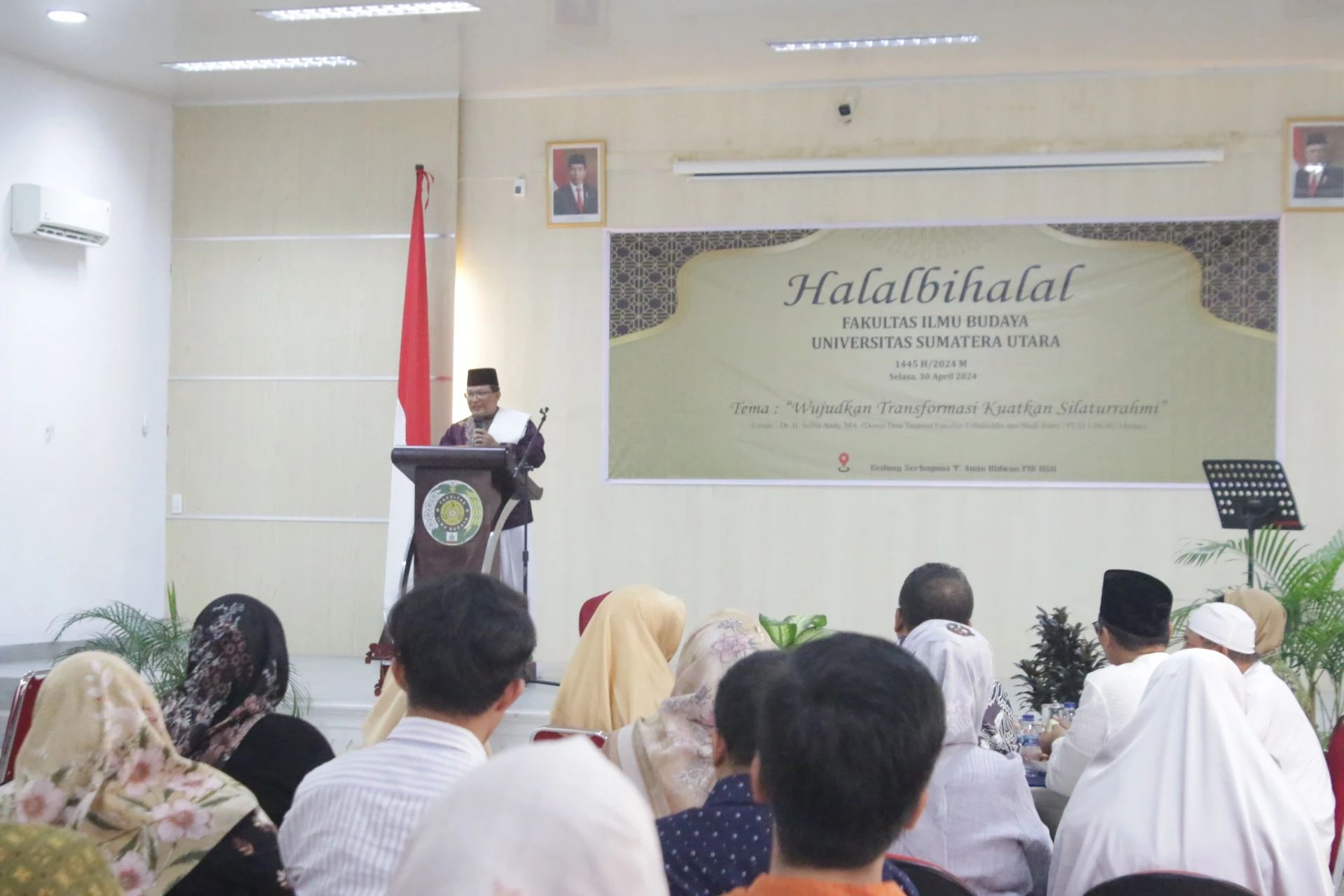 Halalbihalal of Faculty of Cultural Sciences Universitas Sumatera Utara 2024