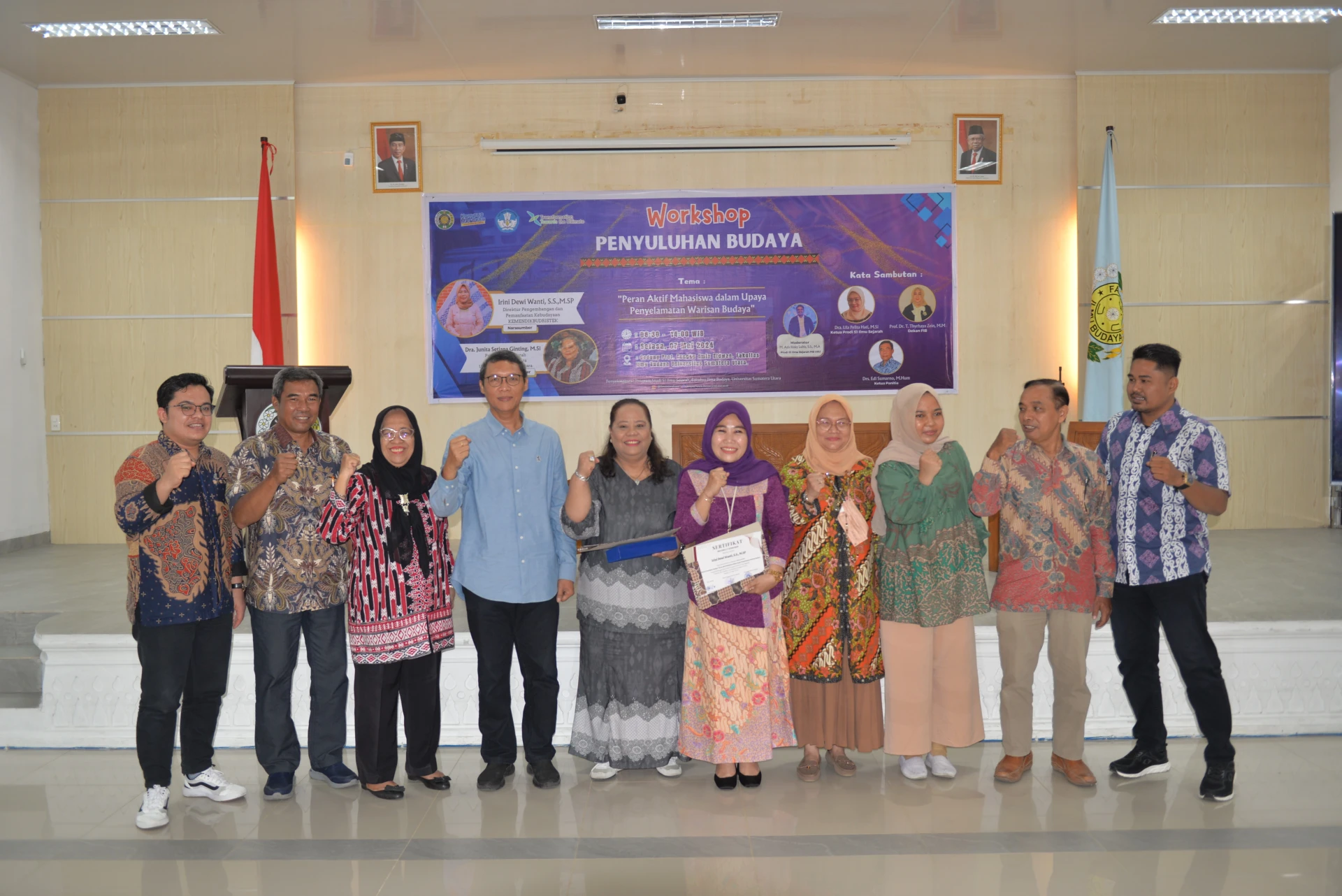 Cultural Extension Workshop of Historical Science Study Program, Faculty of Cultural Sciences, Universitas Sumatra Utara
