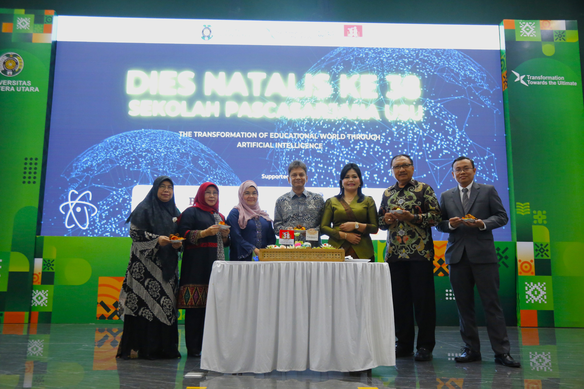 Various Activities Enliven the 38th Anniversary of SPs USU to Scientific Oration on AI