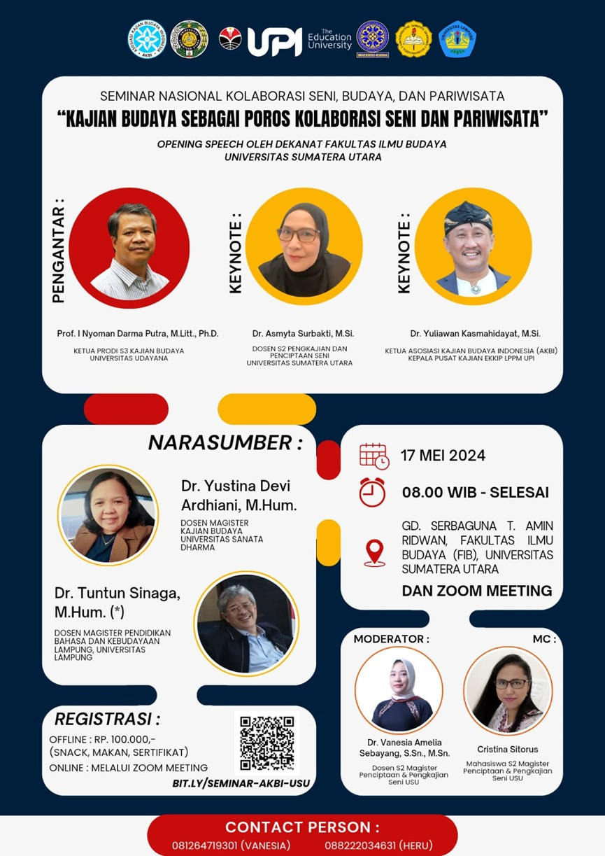 Seminar Nasional Kolaborasi Seni, Budaya, dan Pariwisata