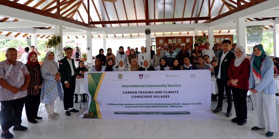 KOLABORASI PENGABDIAN INTERNASIONAL FH USU DAN FUU UiTM DI SERDANG BEDAGAI, SUMUT: “MENGGAGAS KEBERLANJUTAN LINGKUNGAN MELALUI CARBON TRADING”