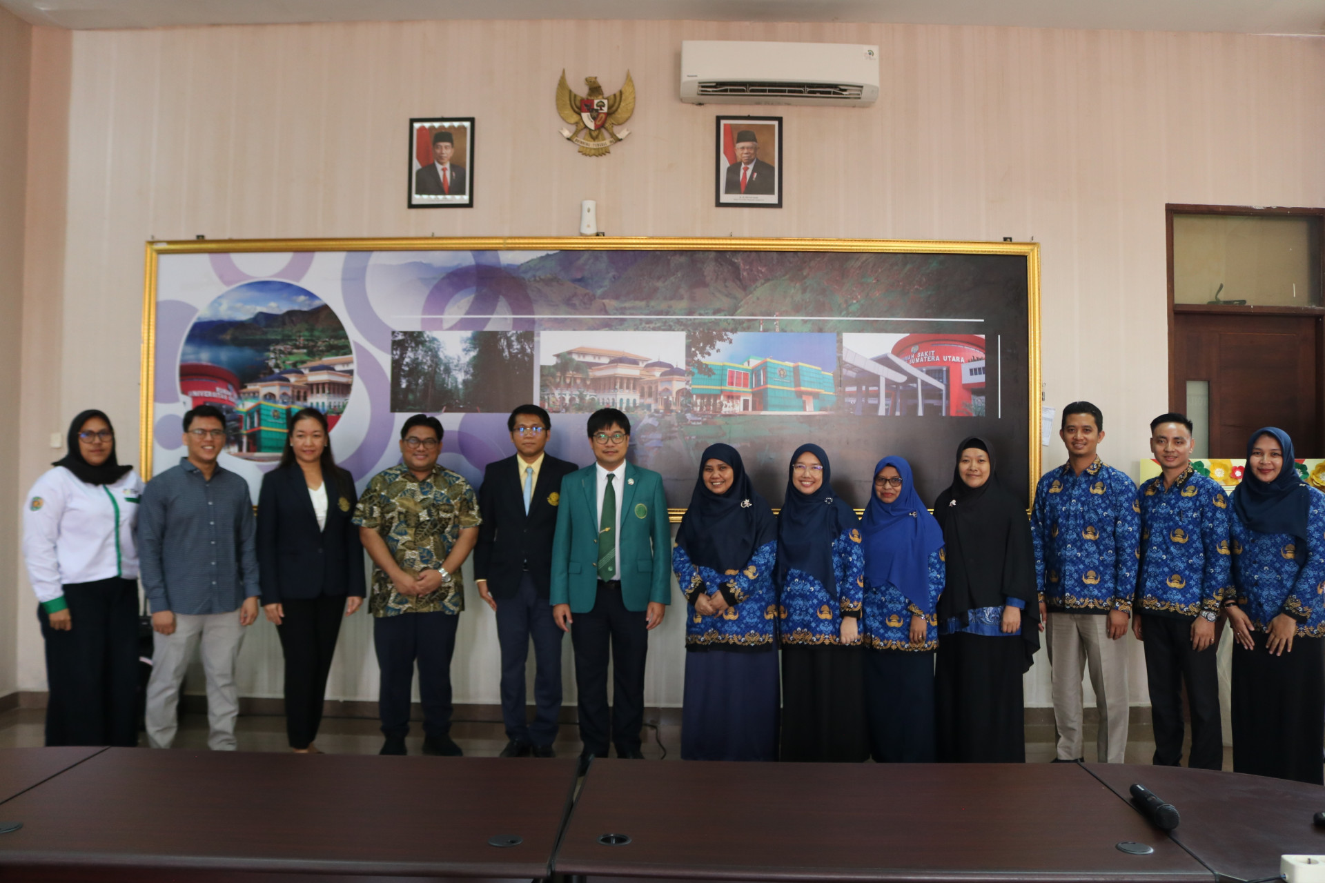 Kunjungan Kasetsart University Thailand ke Fakultas Farmasi USU