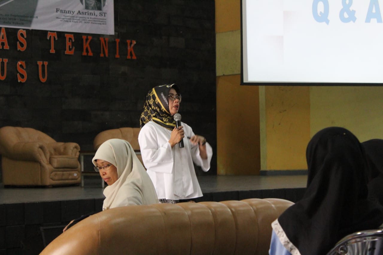 Kuliah Tamu bersama Fanny Asrini, S.T.