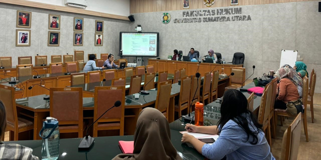 PENDAMPINGAN PEMBUATAN PROPOSAL JOINT RESEARCH OLEH DOSEN FAKULTAS HUKUM UNIVERSITAS SUMATERA UTARA