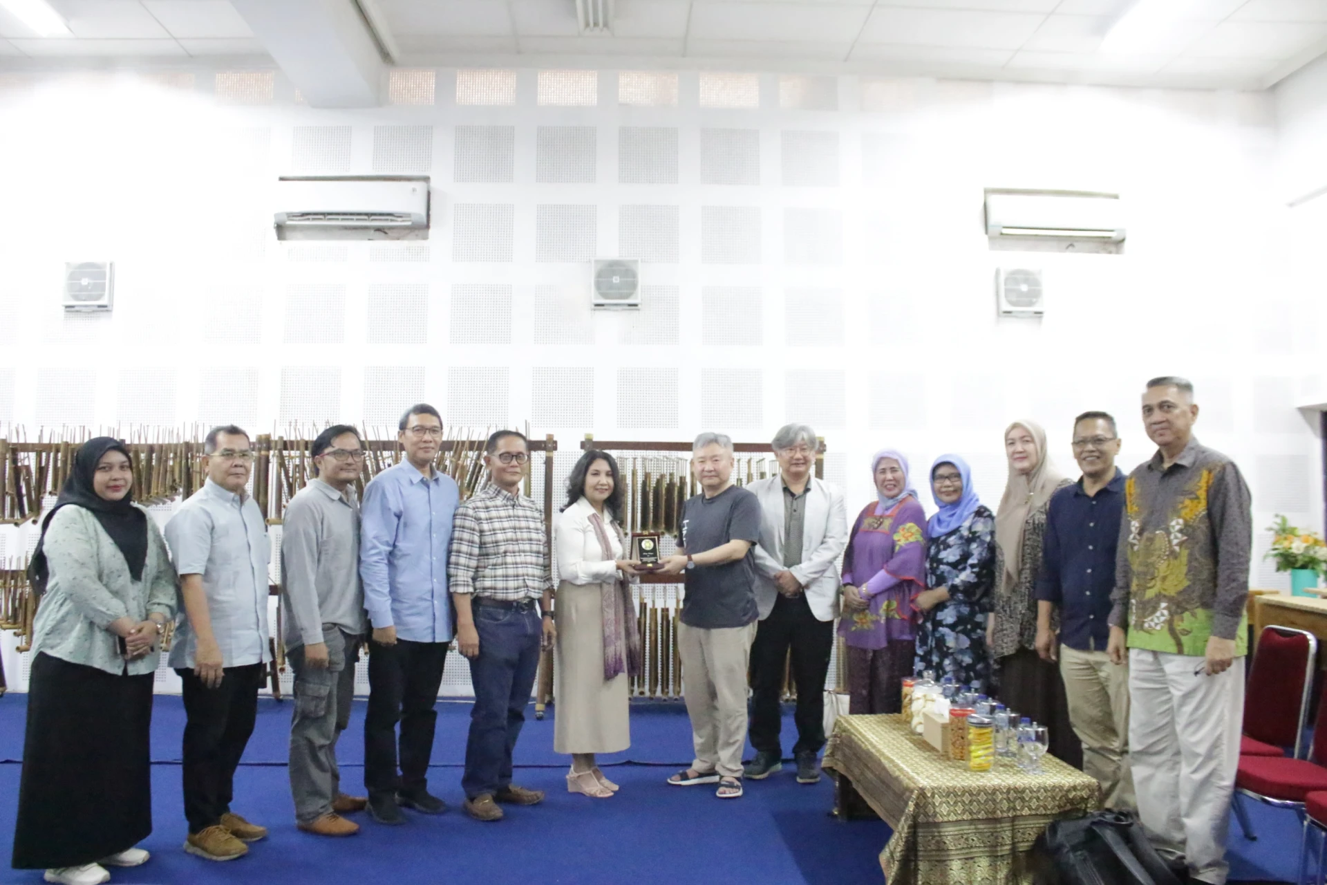 Visitation from Korea to FIB USU's Ethnomusicology Study Program
