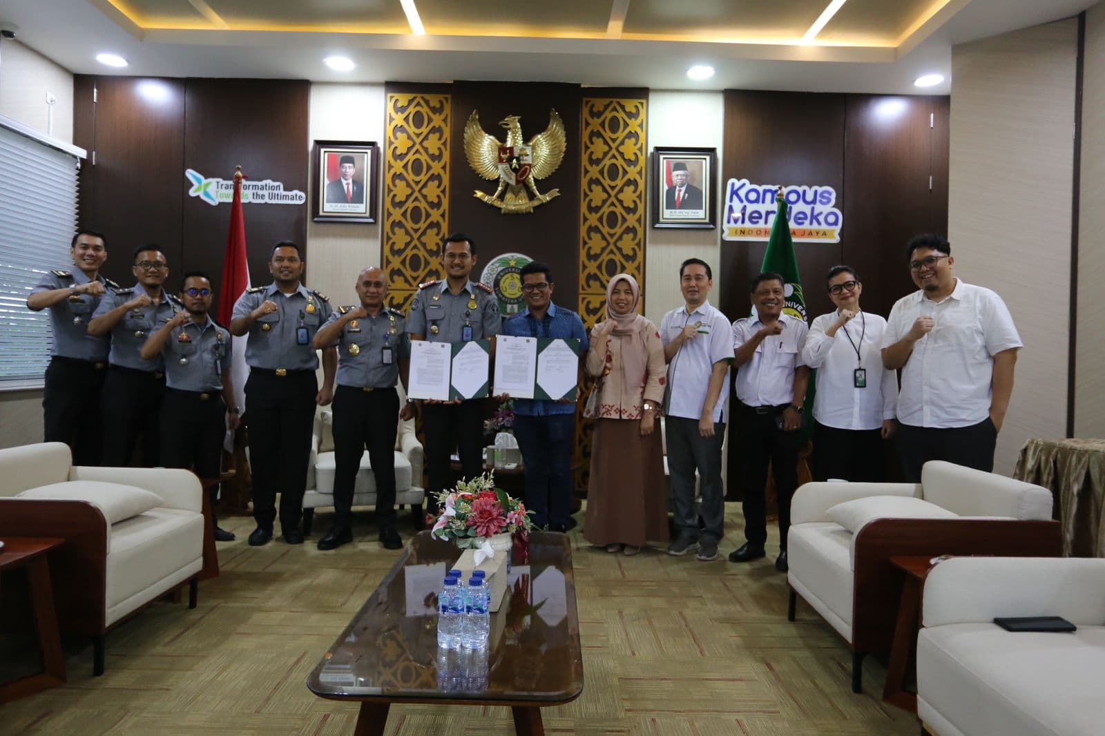 KUI USU Received an Audience from Kemenkunham