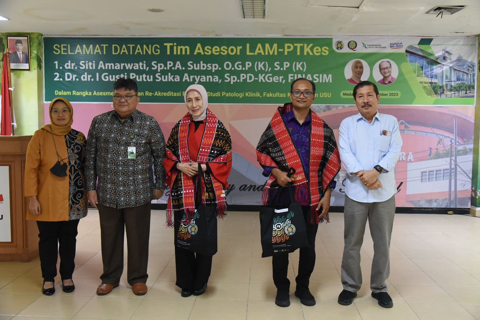 USU Receives Visit from LAM-PTKes for Clinical Pathology