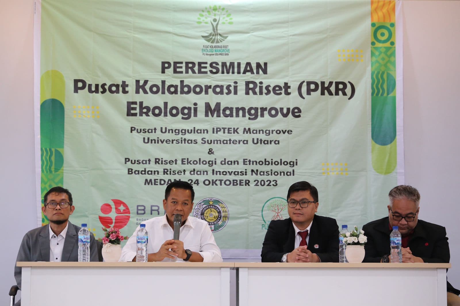 Inauguration of PKR Mangrove Ecology Supports USU Interna