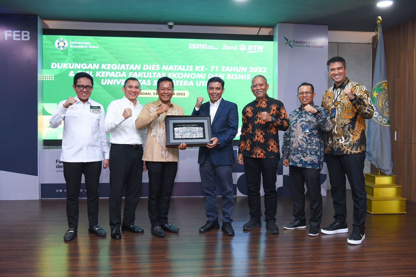 USU Receives Sponsorship and CSR Assistance from BTN