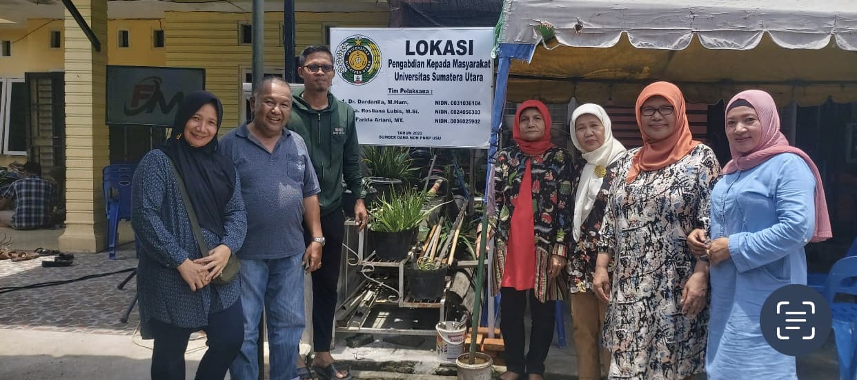 LPPM USU Community Service to Develop MSMEs