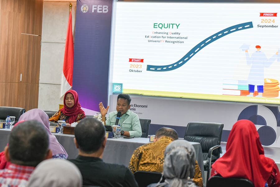 Socialization of DAPT EQUITY at FEB USU