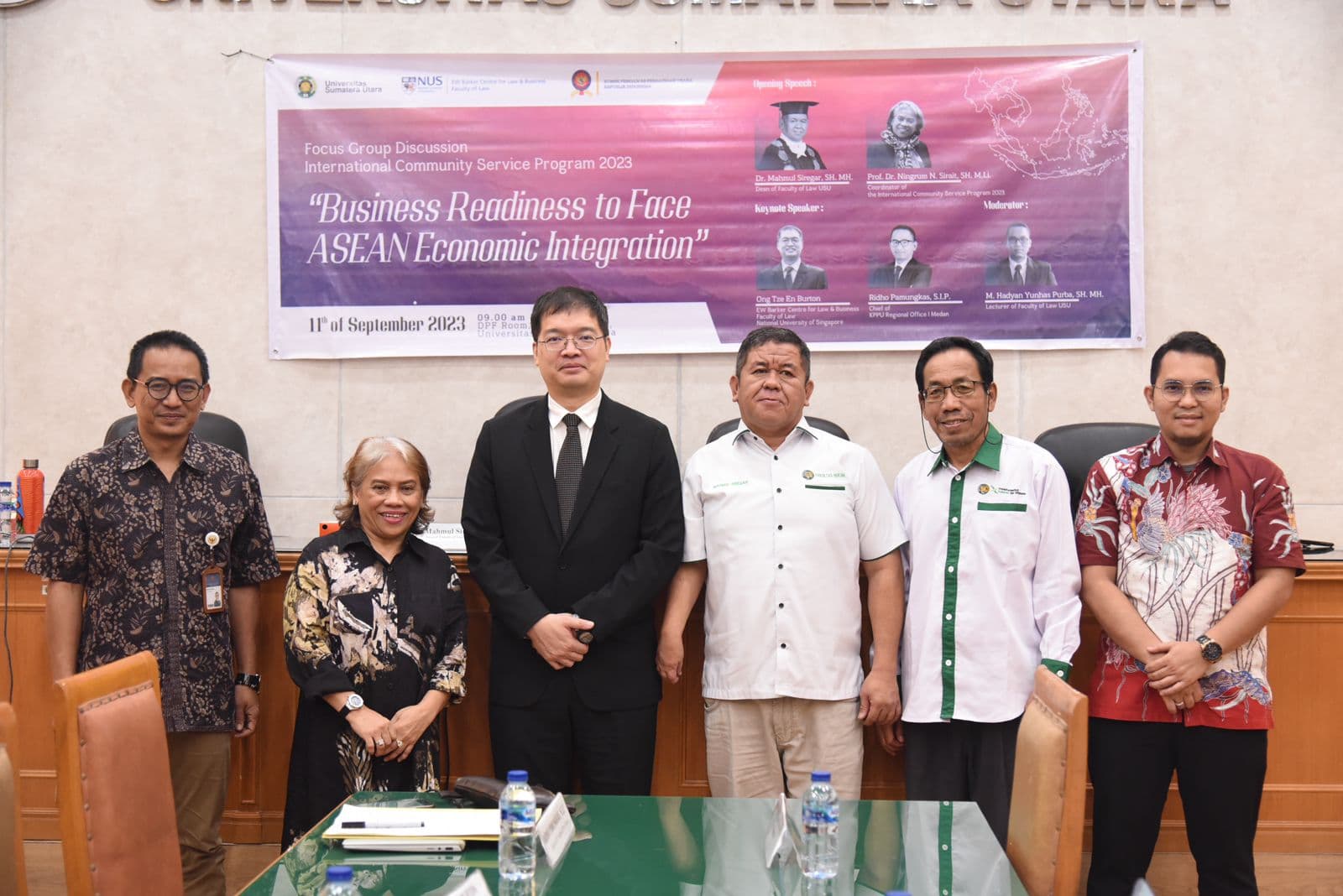 FGD FH, NUS, and KPPU RI Discuss ASEAN Business Integration