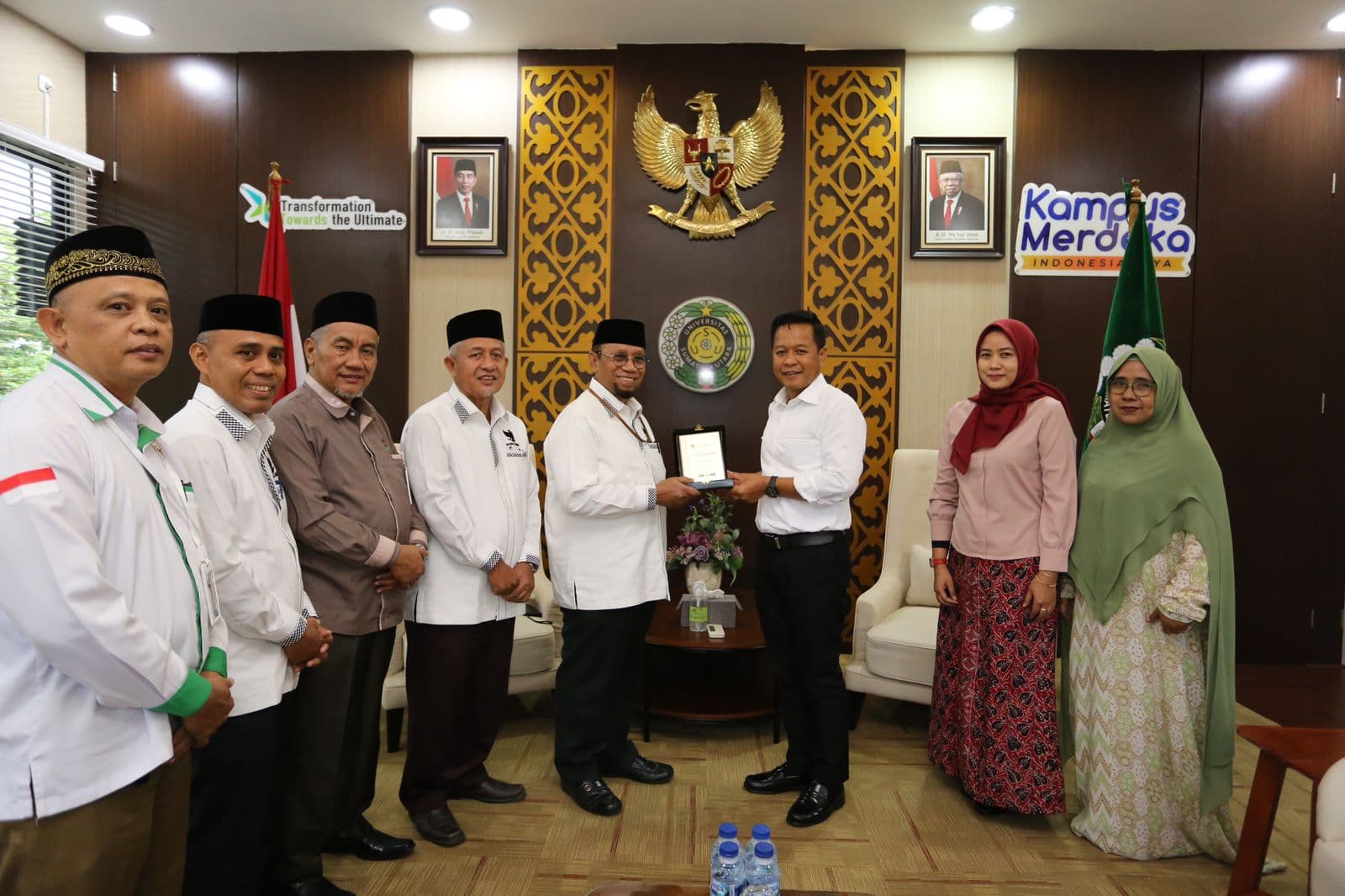 USU Rector Receives Visit from BAZNAS North Sumatra
