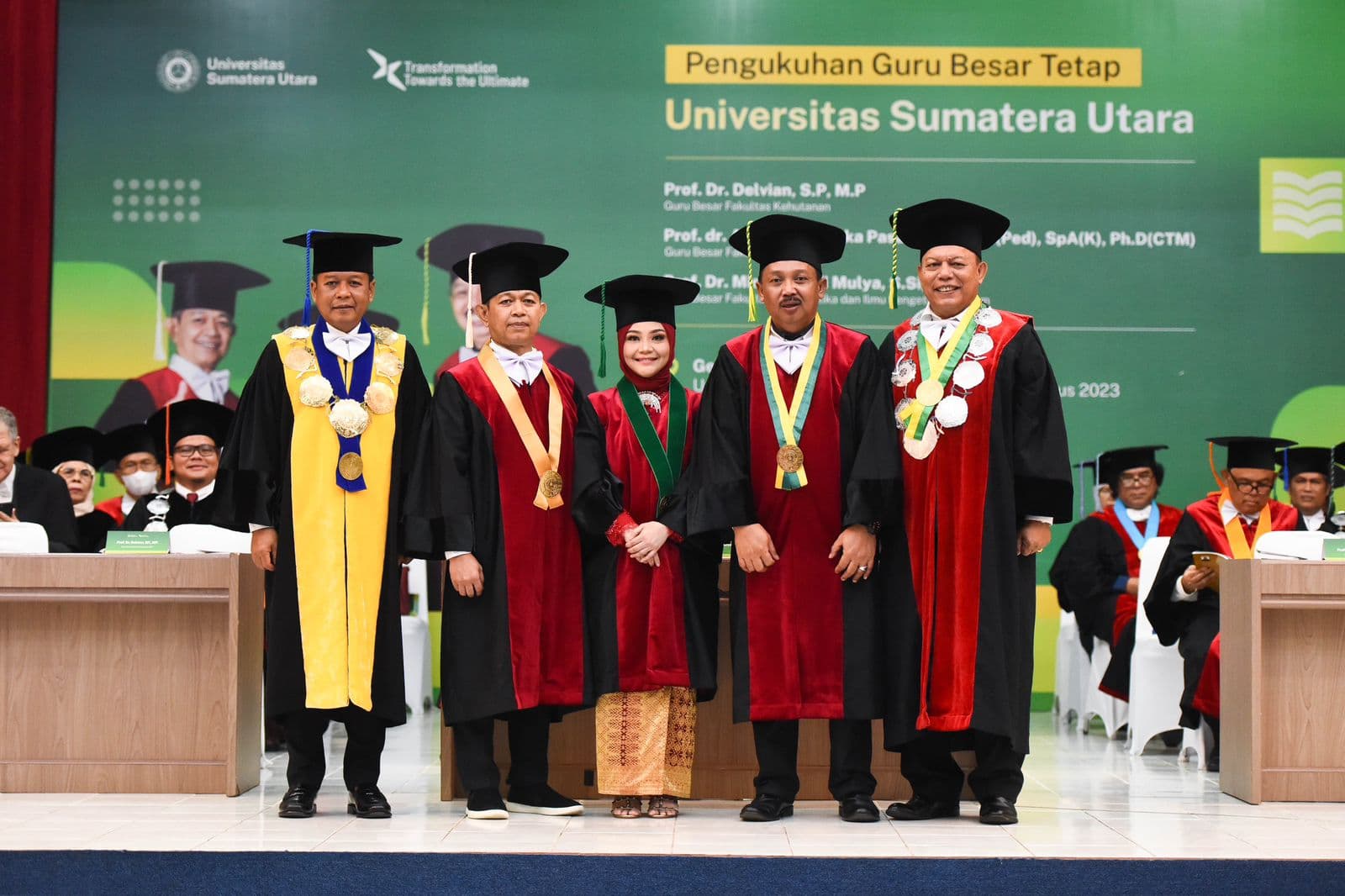 Adding Three Professors, Rector Looks Forward to USU DGB 