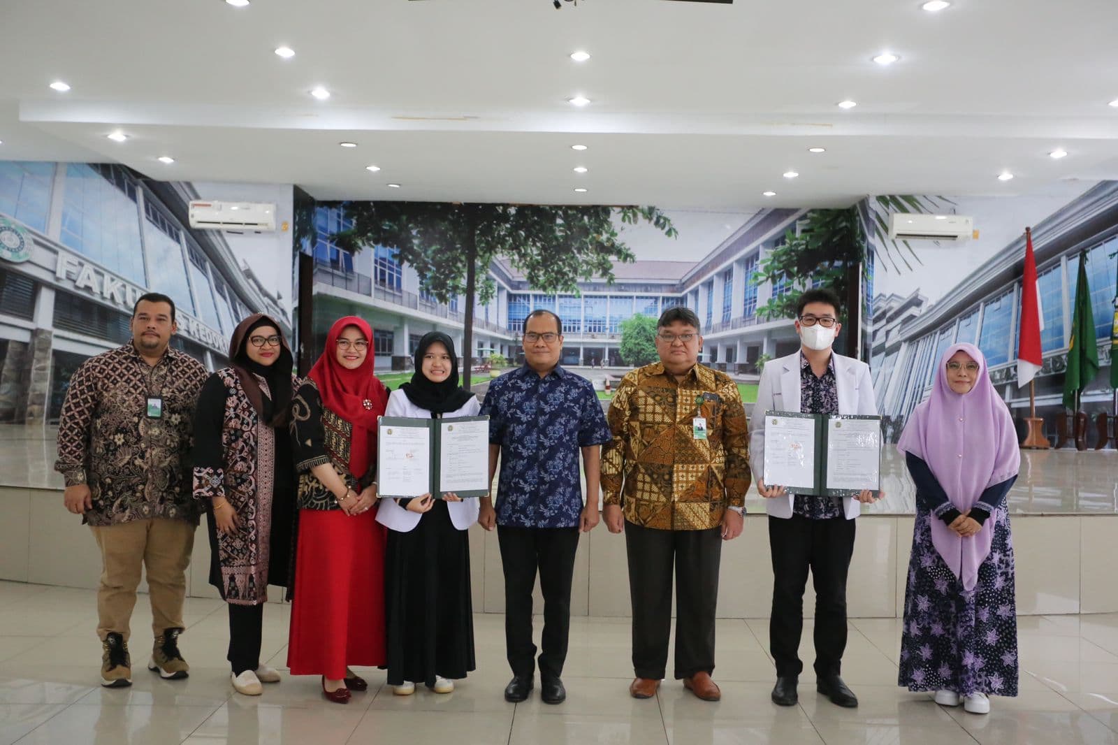 FK USU Handed Over New PPDS Sp-1 and Sp-2 Students