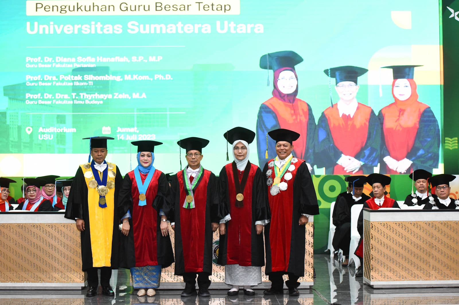 USU Inaugurates Three Professors
