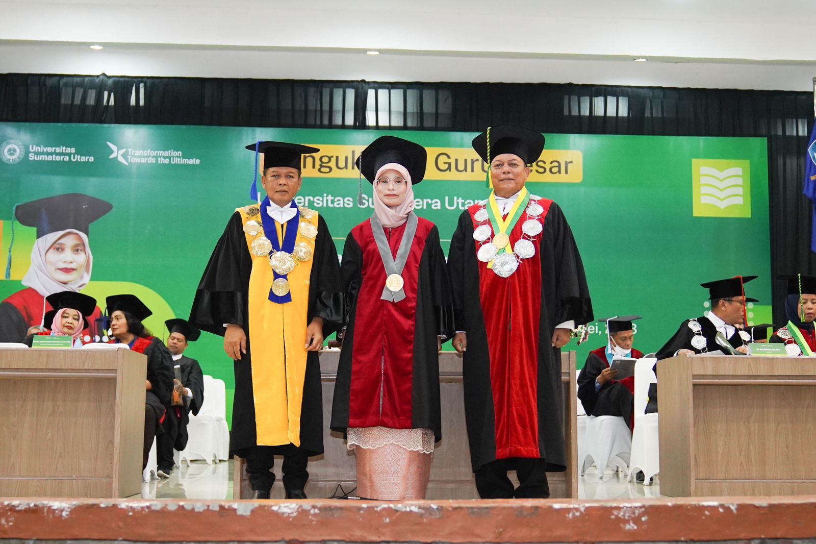 USU Rector Inaugirates a Professor of Financial Management
