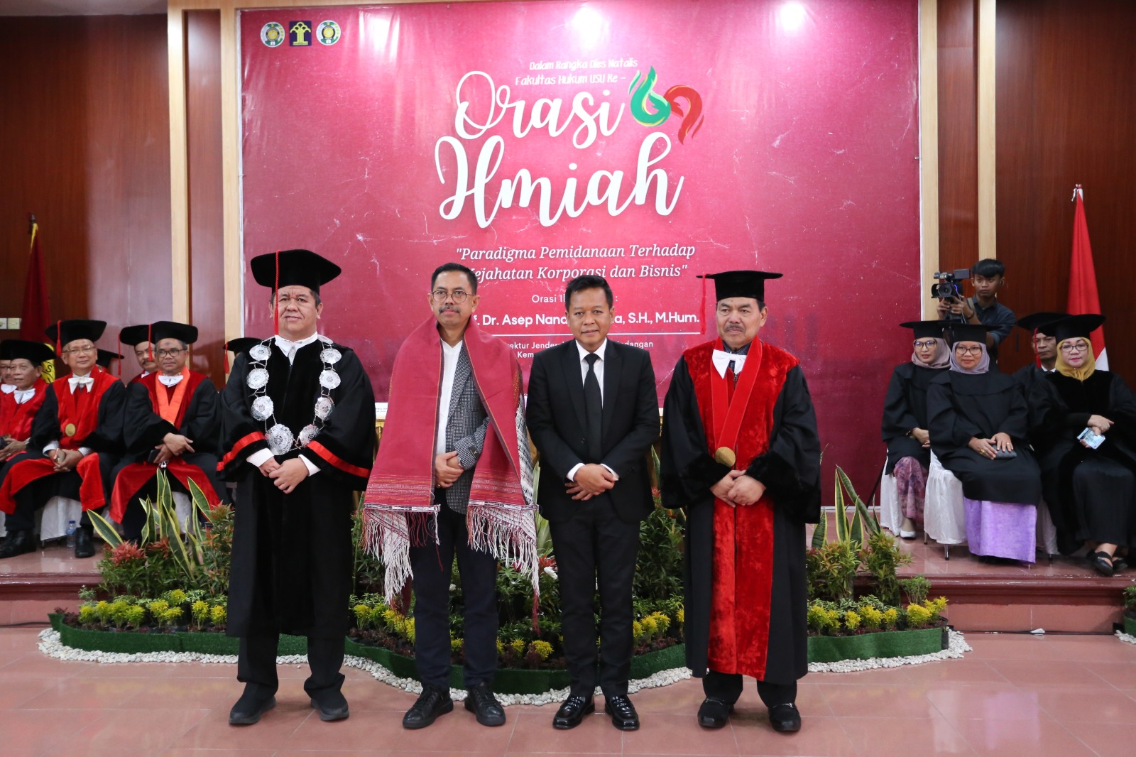 Scientific Oration on the Anniversary of Faculty of Law USU