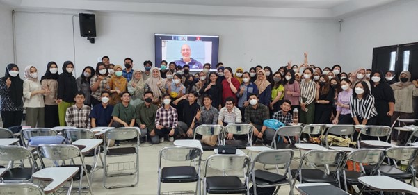 George Aphamis, University of Nicosia, Cyprus, gave a guest lecture discussing sports nutrition issues