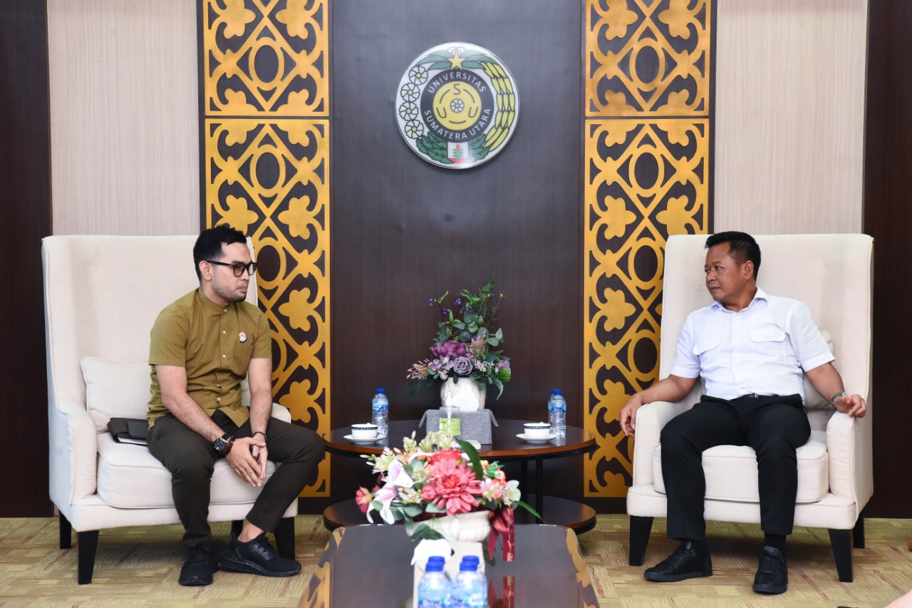 KPID North Sumatra Visits USU to Discuss Partnership