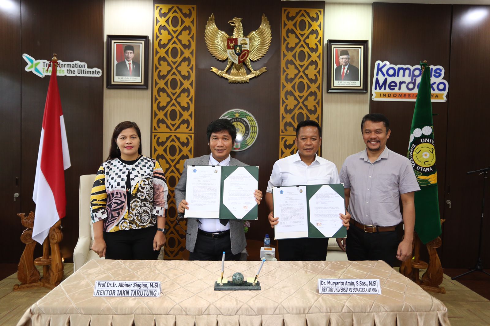 USU MoU with IAKN in the Field of Community Service