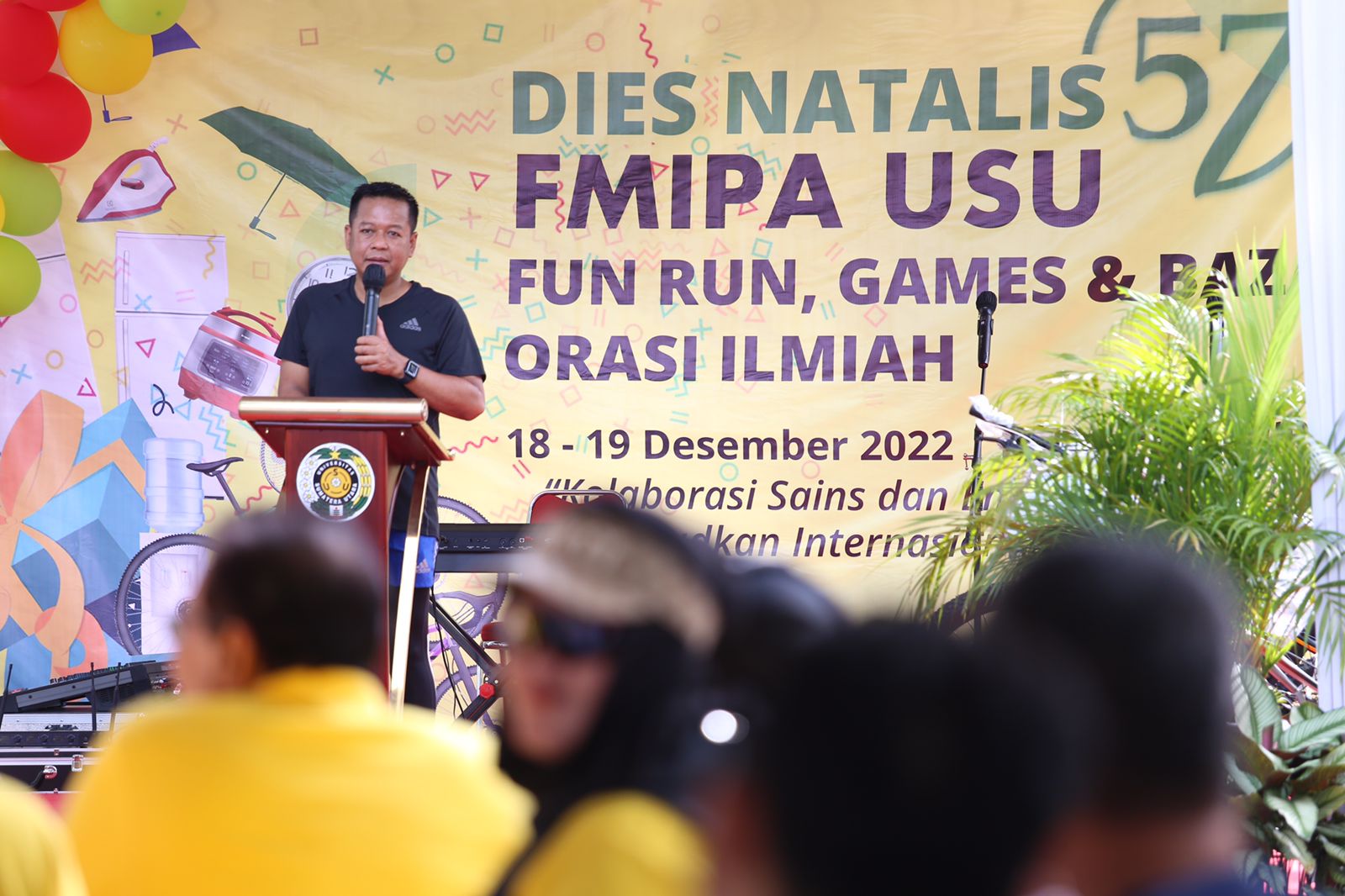 FMIPA's 57th Anniversary Was Enlivened with a Fun Run