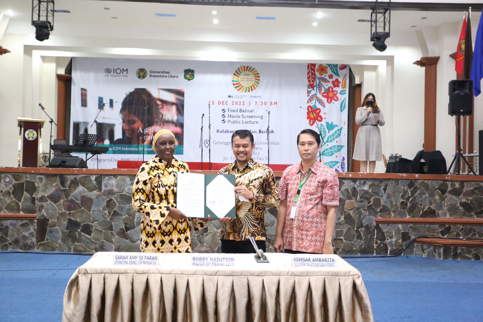 USU and Medan Agency of Food Security Hold Migration Festival