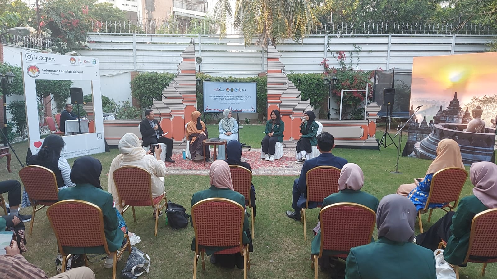 USU Students as the Speakers at Sharing Session Events in Pakistan