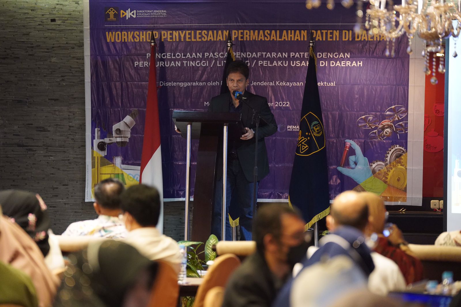 Secretary of USU Attends Patent Workshop of the Director General of Intellectual Property Rights of the Ministry of Law and Human Rightsn