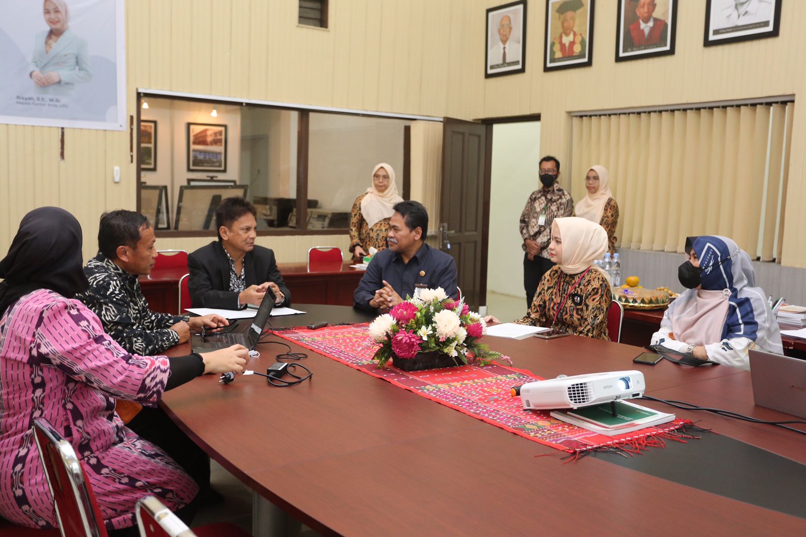 ANRI Visits USU Regarding Digital Archive Security