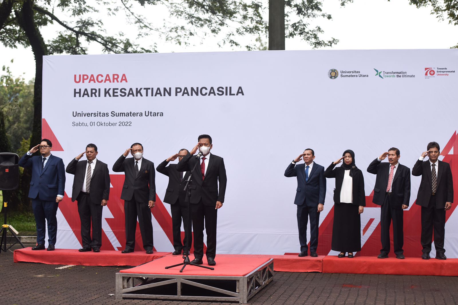 Commemorating Pancasila Day, USU Holds Ceremony