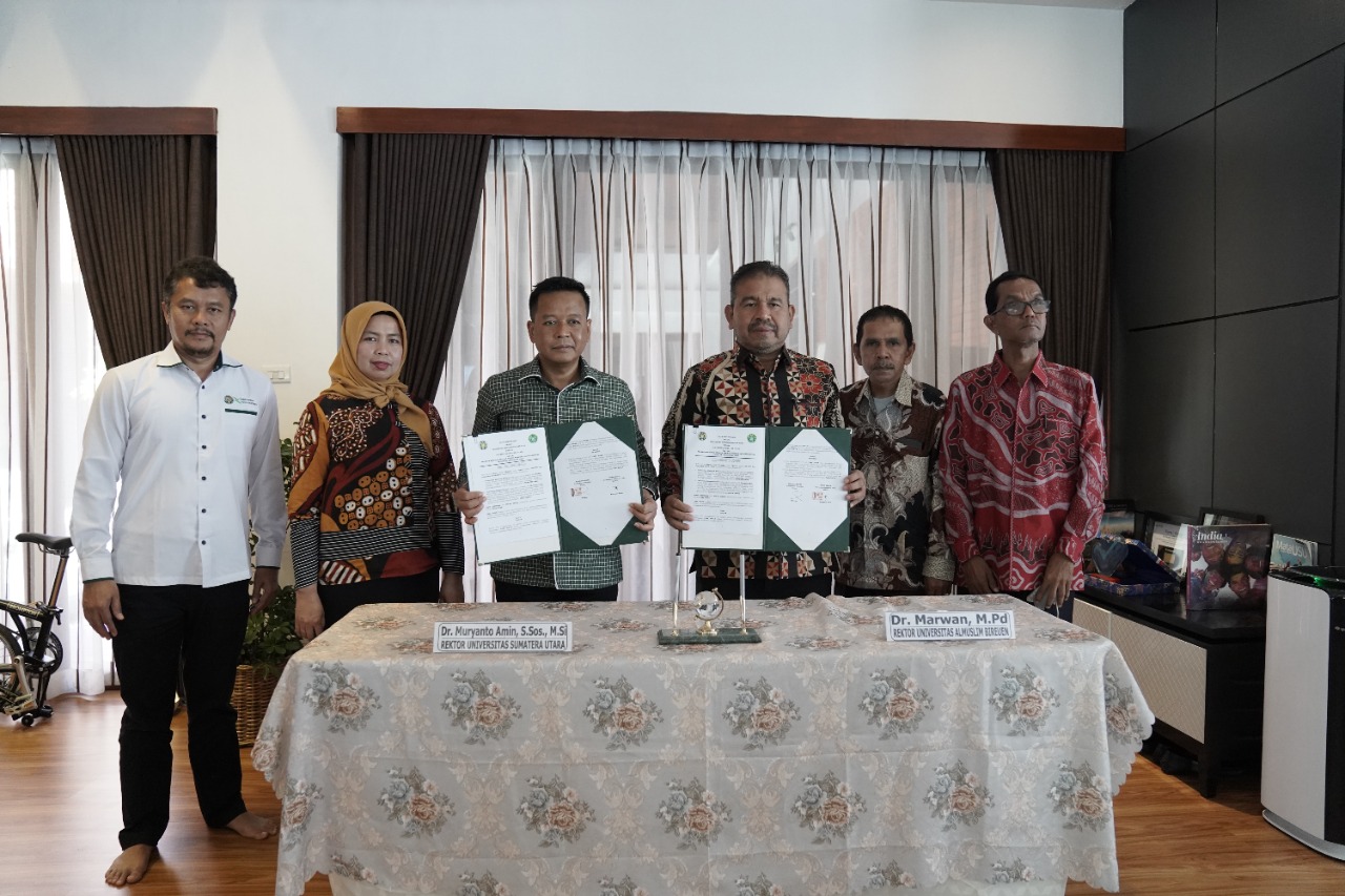 Universitas Almuslim Bireuen Hopes to Learn from USU