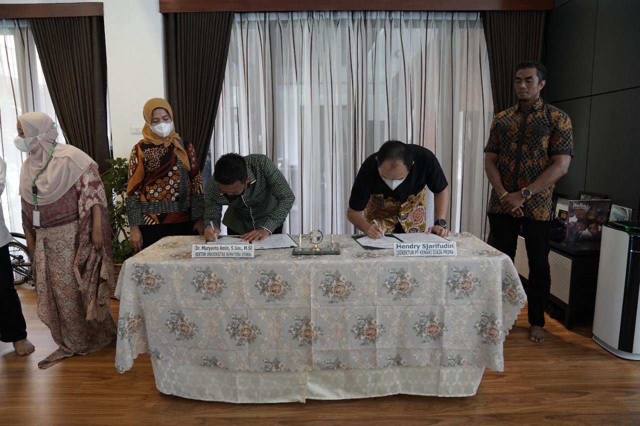 USU and PT Kenari Djaja Prima Collaborate