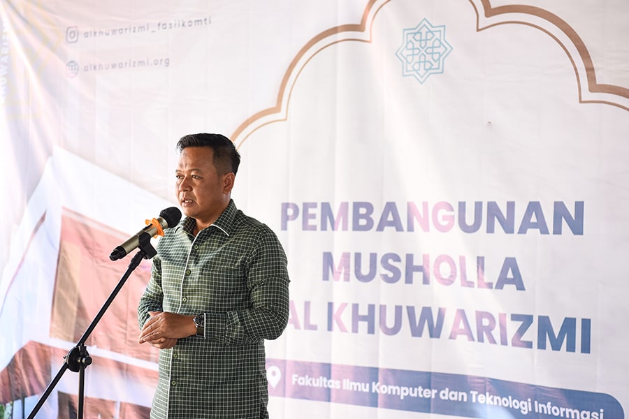 USU Rector Leads the Groundbreaking of the Fasilkom-TI Prayer Room