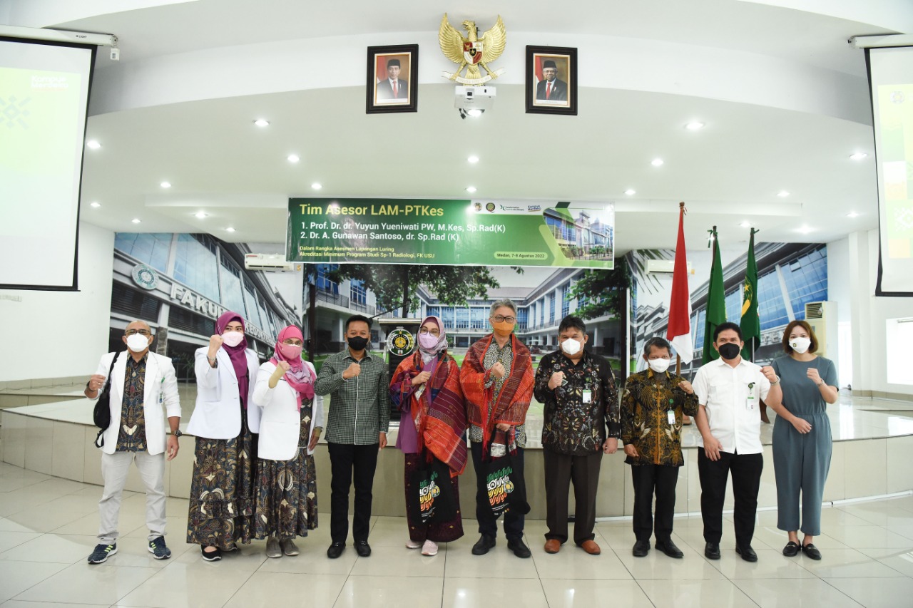 LAM-PTKes Field Assessment of Radiology Study Program in Faculty of Medicine USU